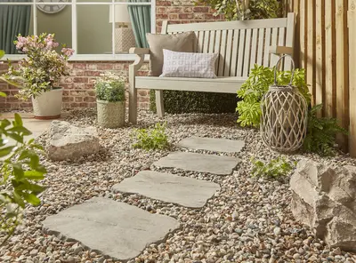 Altico Random Stepping Stone 450 x 350mm - Ash - image 2