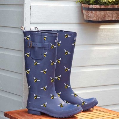 Briers Rubber Wellingtons - Bees - Size 8 - image 2