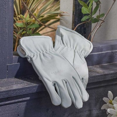 Briers Ultimate Lined Leather Gloves (Cream) - Small - image 2