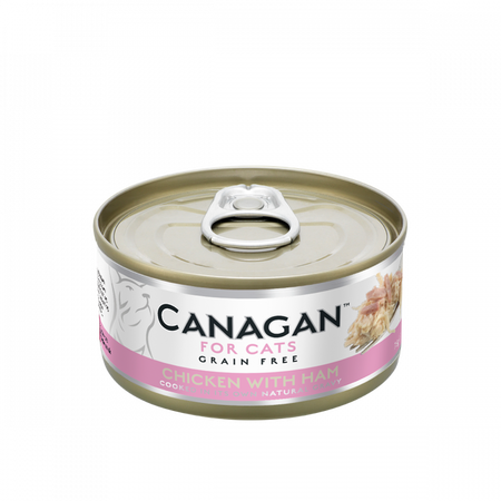 Canagan Chicken with Ham Cat Can 75g - image 1