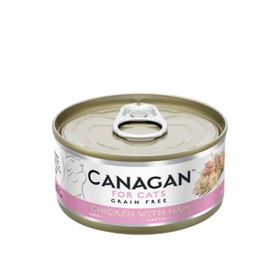 Canagan Chicken with Ham Cat Can 75g - image 1