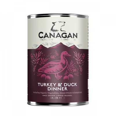 Canagan Turkey & Duck Dinner Dog Can 400g - image 2