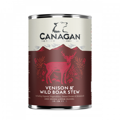 Canagan Venison & Wild Boar Stew Dog Can 400g - image 2