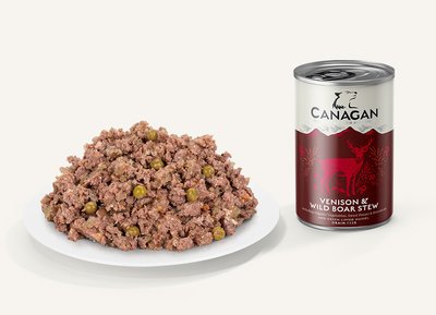 Canagan Venison & Wild Boar Stew Dog Can 400g - image 2