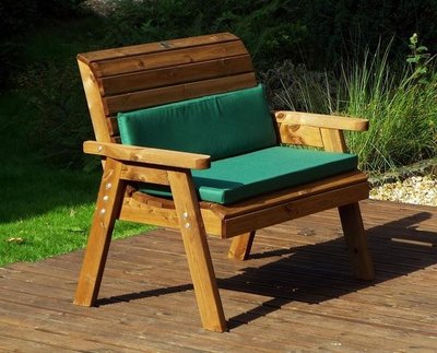 Charles Taylor 2 Seater Lumber Cushion (Green)