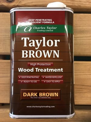 Charles Taylor Brown Wood Preservative Oil 1L