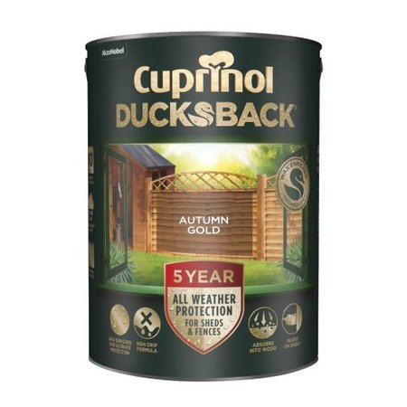 Cuprinol 5 Year Ducksback Autumn Gold 5 - image 1