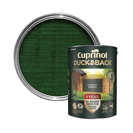 Cuprinol 5 Year Ducksback Forest Green 5L - image 2
