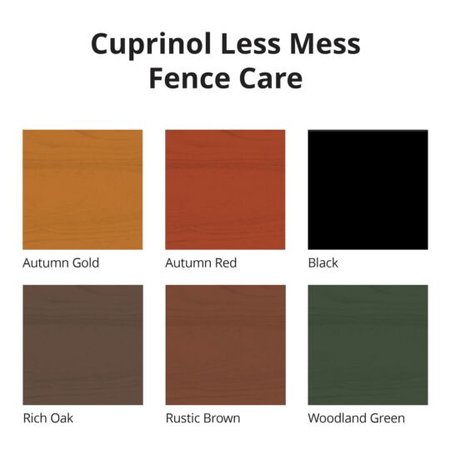Cuprinol Less Mess Fence Care Rich Oak 6L - image 2