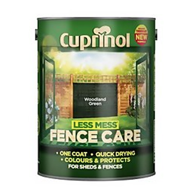 Cuprinol Less Mess Fence Care Woodland Green 6L - image 1