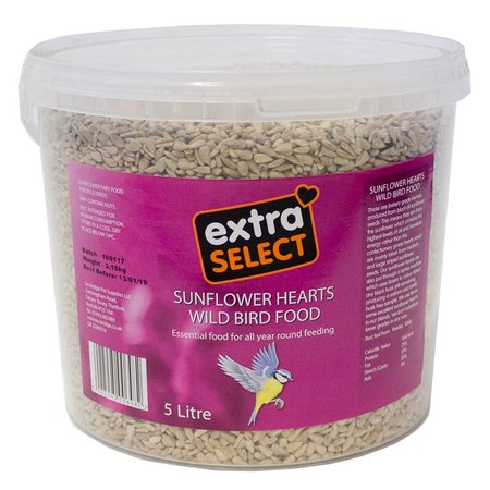 Sunflower Hearts 5L Bucket