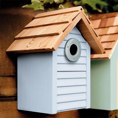 Gardman Beach Hut Nest Box - Blue - image 2