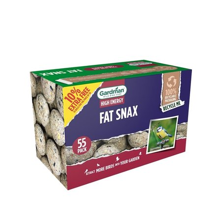 Gardman Fat Snax 50 Box (+10% Free)