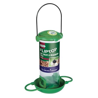 Gardman Flip Top Suet Treat and Mealworm Feeder - image 1