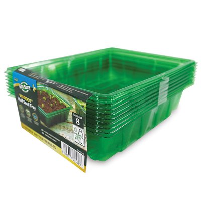 Westland Gro-Sure Visiroot Half Seed Trays - 8 Pack - image 1