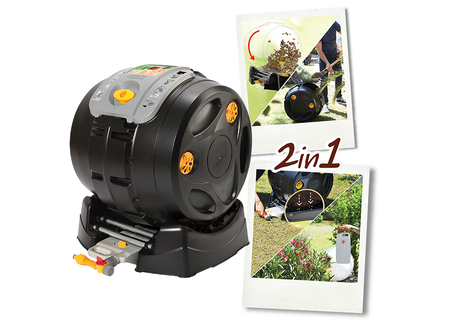 Hozelock Easy Mix 2-in-1 Composter - image 1