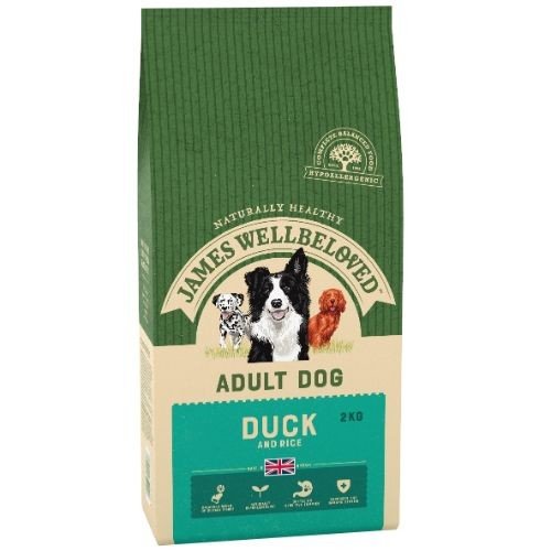 James Wellbeloved Duck Adult Dog Food 2kg Shop Skylark Garden Centre