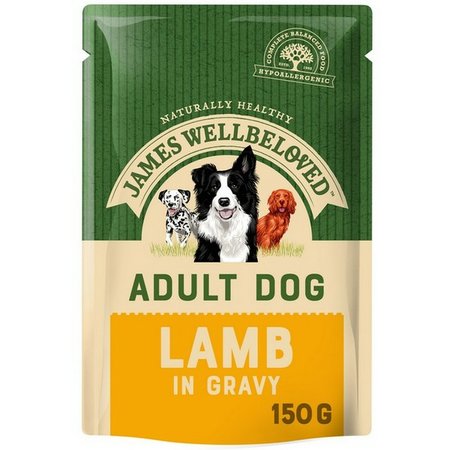 James Wellbeloved Lamb Adult Dog Pouch