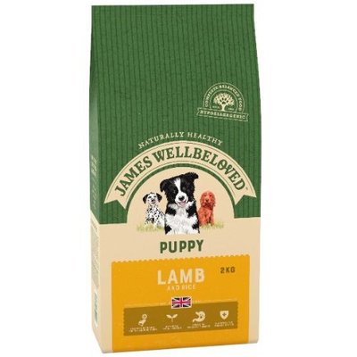 James Wellbeloved Lamb Puppy Dog Food 2kg