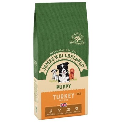 James Wellbeloved Turkey Puppy Dog Food 2kg