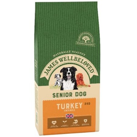 James Wellbeloved Turkey Senior Dog Food 2kg