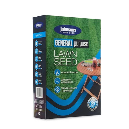 Johnsons Lawn Seed General Purpose 500g