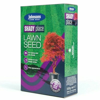 Johnsons Lawn Seed Shady Place 500g