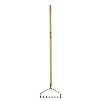 Kent & Stowe Carbon Steel Long Handled Soil Rake - image 1