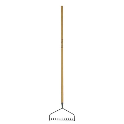 Kent & Stowe Carbon Steel Long Handled Soil Rake - image 1