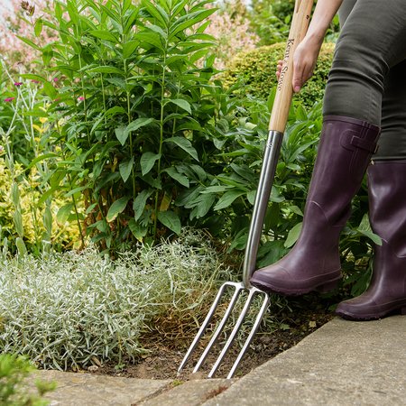 Kent & Stowe Stainless Steel Border Fork - image 2