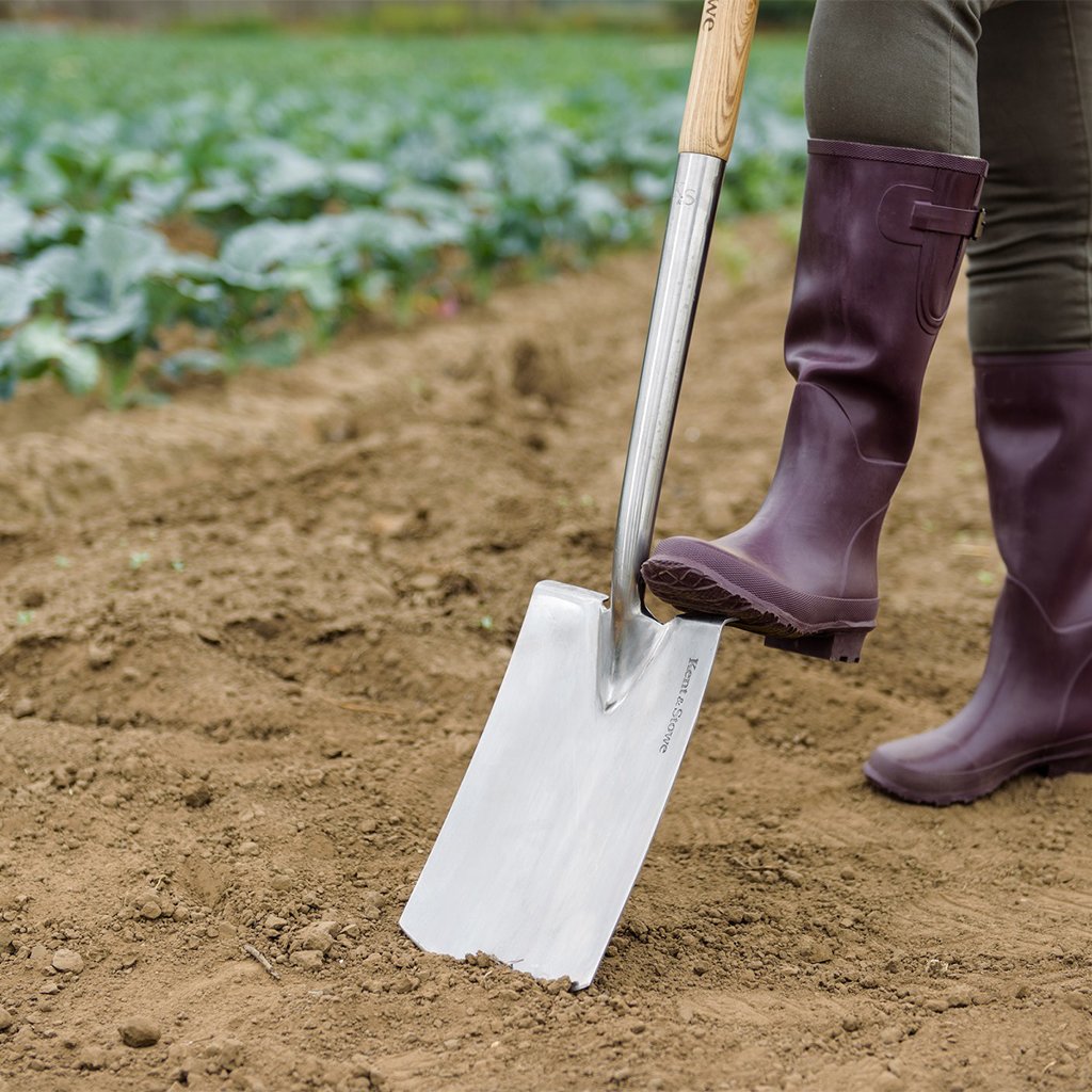 Kent Stowe Stainless Steel Digging Spade Shop Skylark Garden