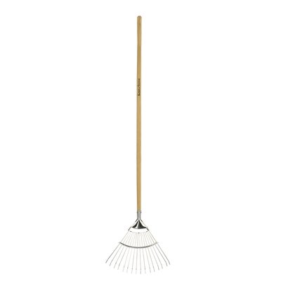 Kent & Stowe Stainless Steel Lawn / Leaf Rake - image 1