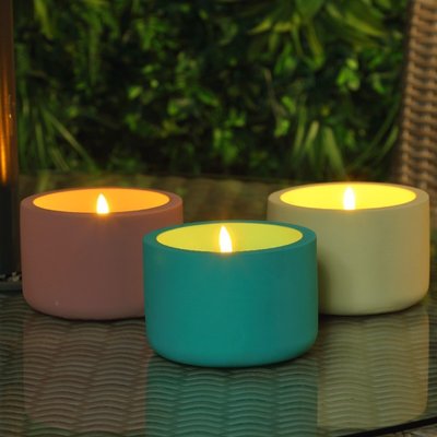 Leisuregrow Concrete Candle 12cm - image 1