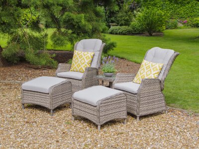 LG Outdoor Lyon 5 Piece Reclining Duo Set - image 2