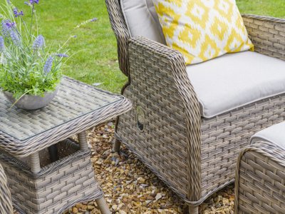 LG Outdoor Lyon 5 Piece Reclining Duo Set - image 2