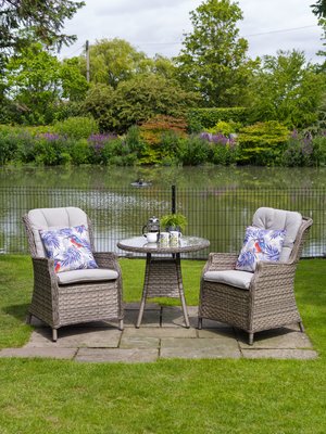 LG Outdoor Lyon 80cm Table Bistro Set - image 2
