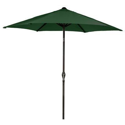 LG Outdoor Soleil 2.7m Crank and Tilt Parasol - Forest Green