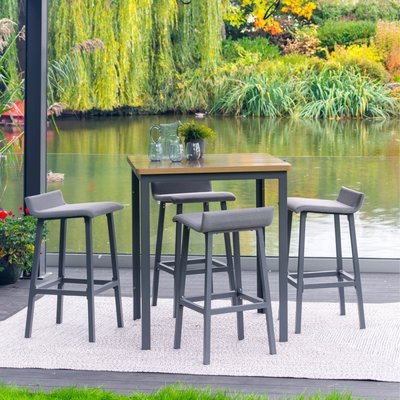 LG Outdoor Venice Square Bar Set - image 1