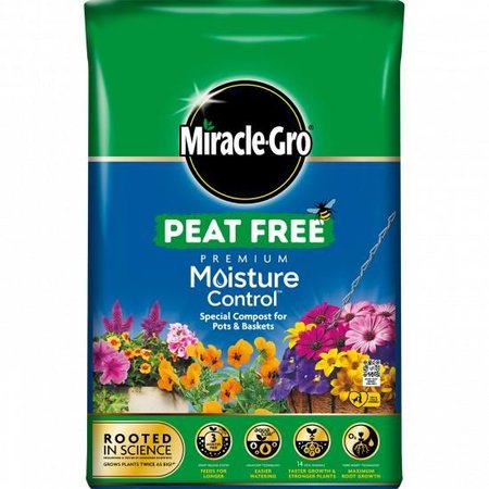 Miracle-Gro Moisture Control Compost 40L (Peat Free)
