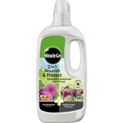 Miracle-Gro Nourish & Protect Seaweed Plant Food 800ml