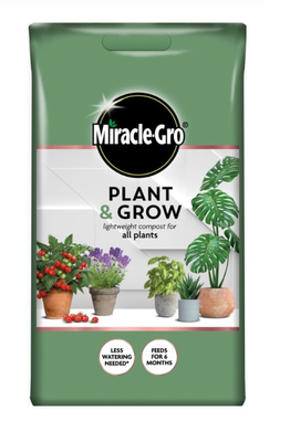 Miracle-Gro Plant & Grow Compost 10L (Peat Free)