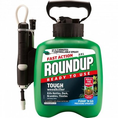 Roundup Tough RTU Mini Pump N' Go 2.5L