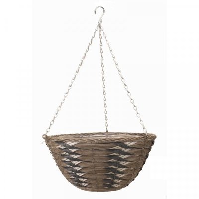 Smart Garden 14” Kikuyu Faux Rattan Basket - image 2