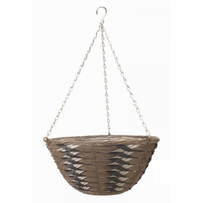 Smart Garden 14” Kikuyu Faux Rattan Basket - image 1