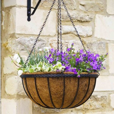 Smart Garden 14" Saxon Basket with Coco Liner - image 2