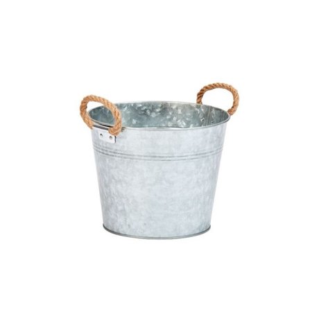 Smart Garden 9" Rustic Rope Handled Planter - image 1