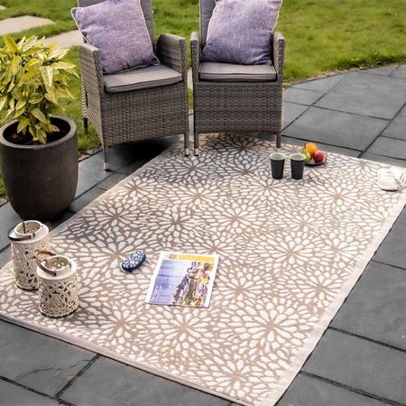 Smart Garden Alfresco Mat Bloom - Mocha 150 x 210cm