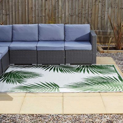 Smart Garden Alfresco Mat Tropicana - Green 150 x 210cm