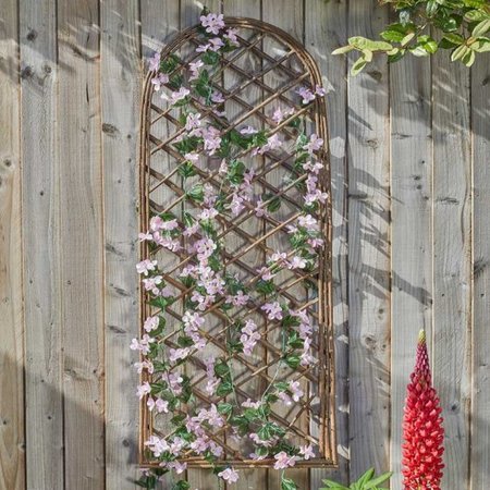 Smart Garden Extra Strong Framed Willow Trellis - Round 1.2 x 0.45m - image 2