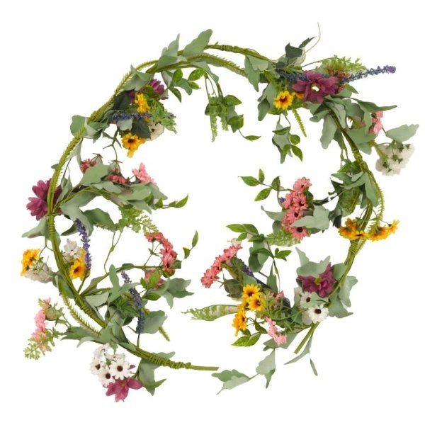Fantastic Craft Floral Garland (5Ft) main image 1